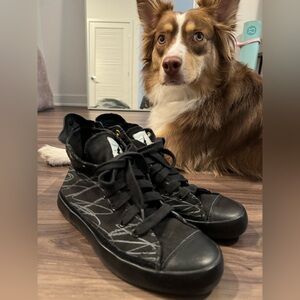 Agnes B High Top Sneakers (Women US 8.5/EU 39)
